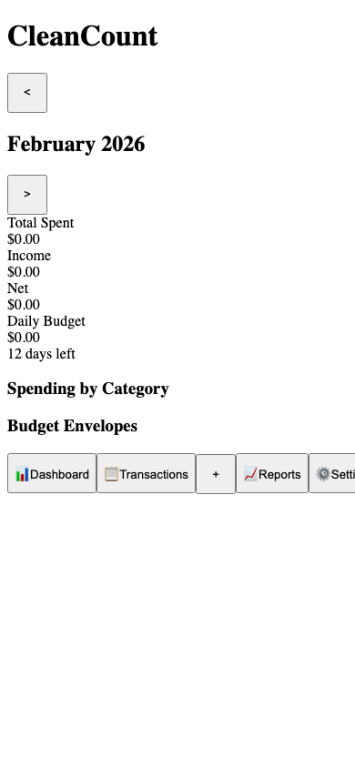 CleanCount Pro export example